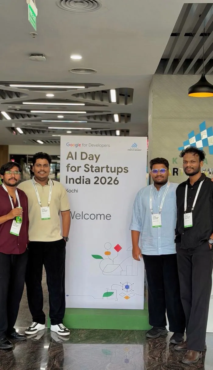 Jasim CP at Google for Developers AI Day for Startups India 2026 in Kochi, Kerala